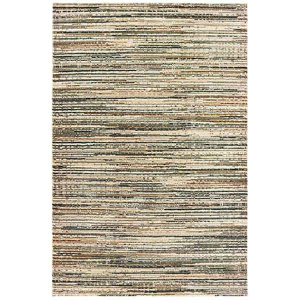 Oriental Weavers 6 ft. 7 in. x 9 ft. 6 in. Bowen Rectangular Area Rug Ivory B1332J200290ST - main